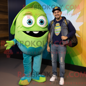 Disfraz de mascota de Green...
