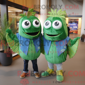 Green Fish Tacos maskot...
