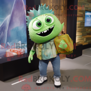 Personaggio mascotte Green...