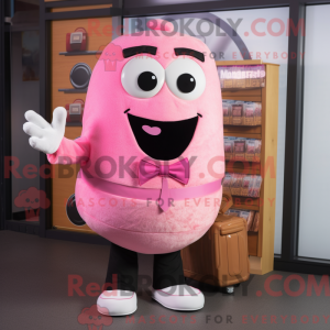 Maskottchenkostüm Pink...