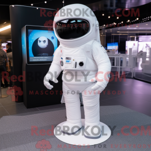 Mascotte d astronaute blanc...