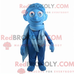 Blå Pho maskot...