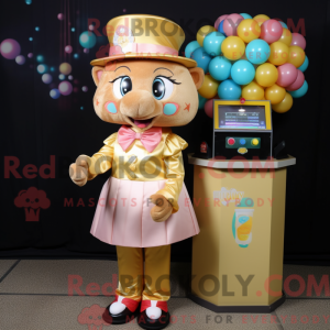 Postava maskota Gold...