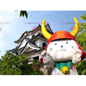 Samurai cat mascot - Hikonyan mascot - Redbrokoly.com