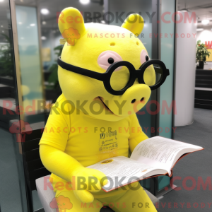 Personaggio mascotte scrofa...