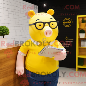 Postava maskota Lemon...