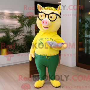 Postava maskota Lemon...