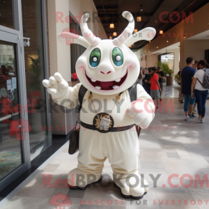 Cream Demon maskot kostume...