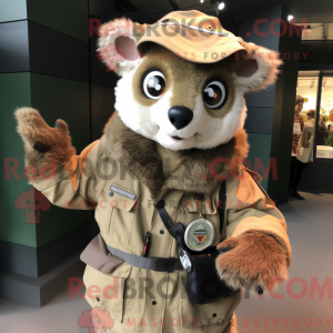 Máscara de Lemur Tan...