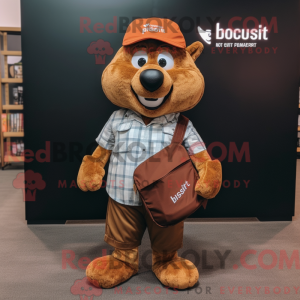 Rust Heart maskot kostyme...