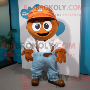 Rust Heart maskot kostyme...