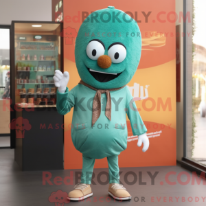 Postava maskota Teal...