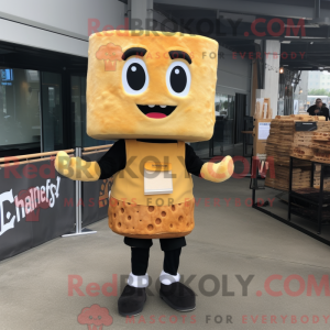 Maskot maskota Grilled...