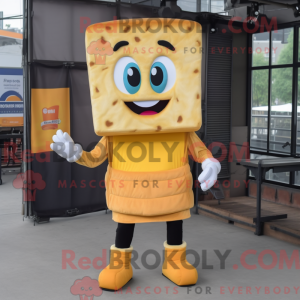 Maskot maskota Grilled...