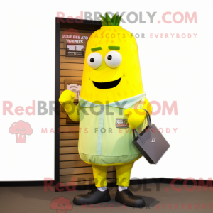 Citrongul selleri maskot...