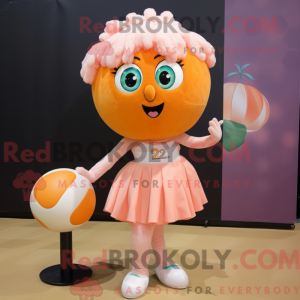 Peach Volleyball...
