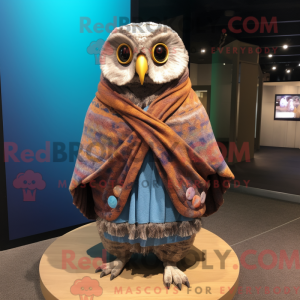 Ugle maskot kostume...
