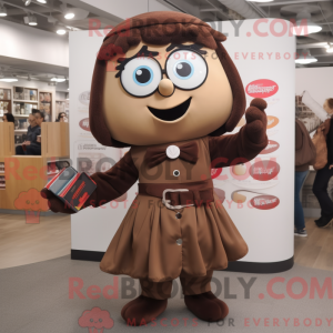 Brun Momentum maskot...