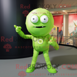 Lime Green Human Cannon...