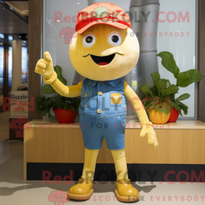 Gold Tomato maskot...