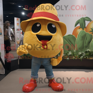 Gold Tomato maskot...