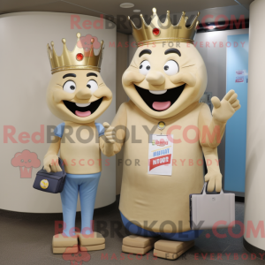 Costume mascotte de roi...