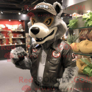 Gray Thylacosmilus mascot...
