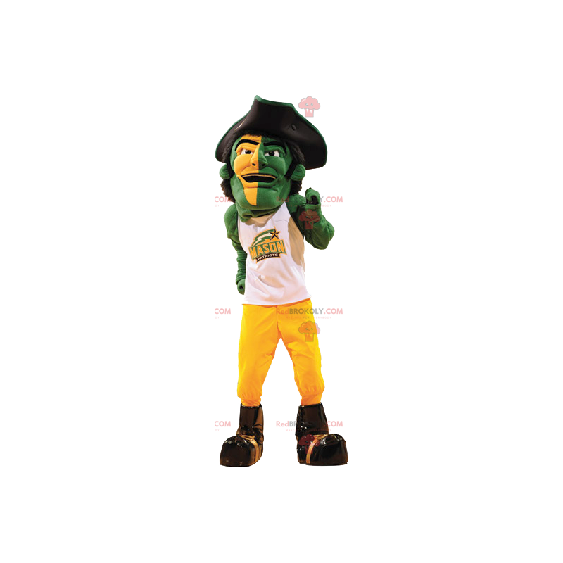 Piraat mascotte man met een grote hoed - Redbrokoly.com Piraat mascotte man met een grote hoed - Redbrokoly.com