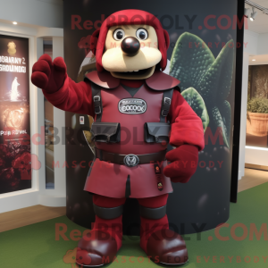 Maroon Commando...