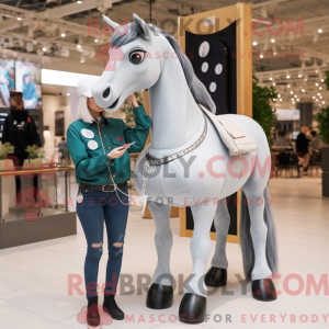 Grey Mare maskotdraktfigur...