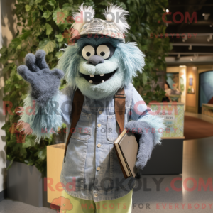 Costume de mascotte de yéti...