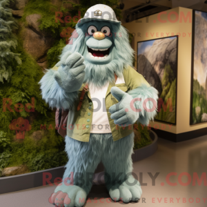 Disfraz de mascota Yeti...