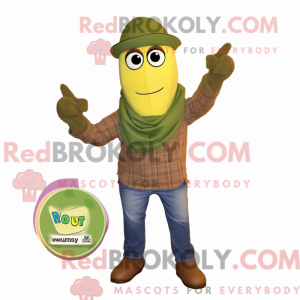 Oliven Squash maskot...