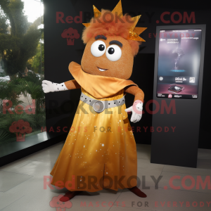 Rust Ray maskot kostume...