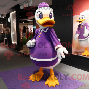 Disfraz de mascota del pato...