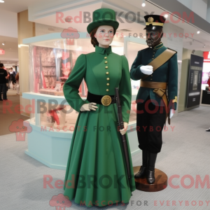 Mascotte de soldat vert de...