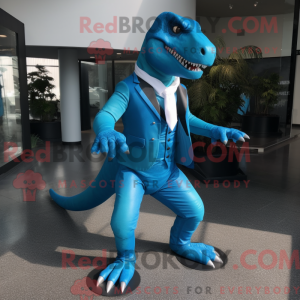 Cyaan Allosaurus...