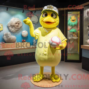 Lemon Yellow Canary mascot...