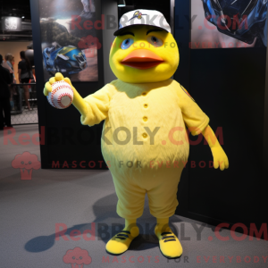 Personaggio mascotte giallo...