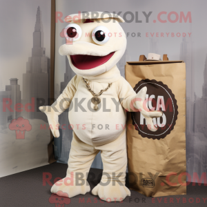 Crème Hydra mascottekostuum...