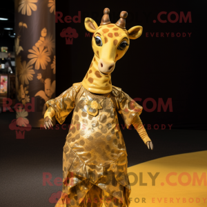 Costume mascotte de girafe...