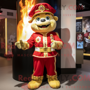 Personaggio mascotte Gold...