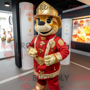 Disfraz de mascota Gold...