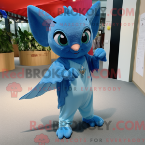 Disfraz de mascota Sky Blue...