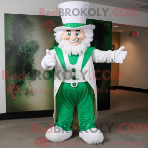 White Leprechaun mascot...