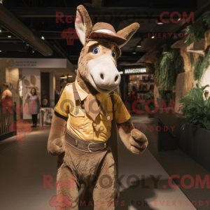 Disfraz de mascota burro...