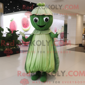 Oliven vannmelon maskot...