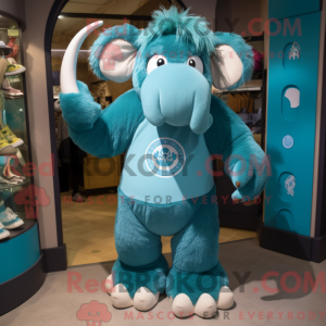 Disfraz de mascota Teal...