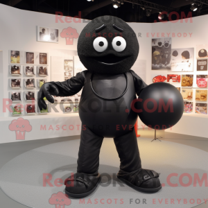 Maskotka Black Human Cannon...