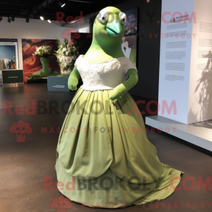 Maskottchenkostüm Grüne...